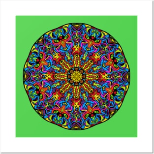 Galaxy Mandala Posters and Art